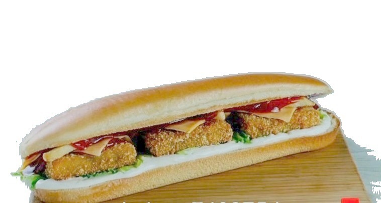سندوتش مسحب كبير - Large Nuggets Sandwich